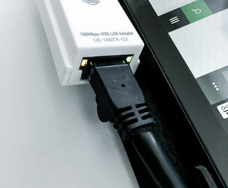 Nexus7(2013)で有線LANを使う方法